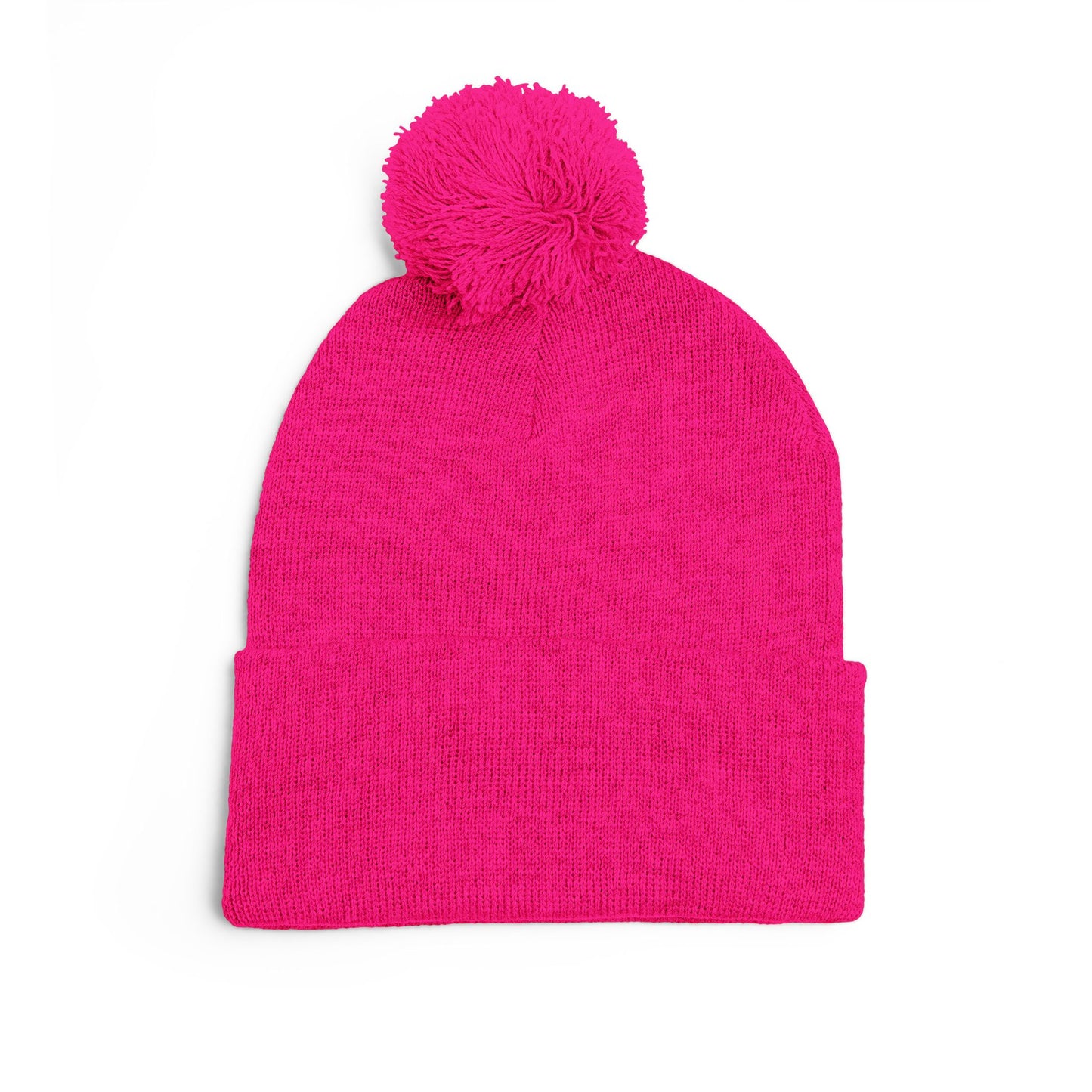 Queen Pom-Pom Knit Cap