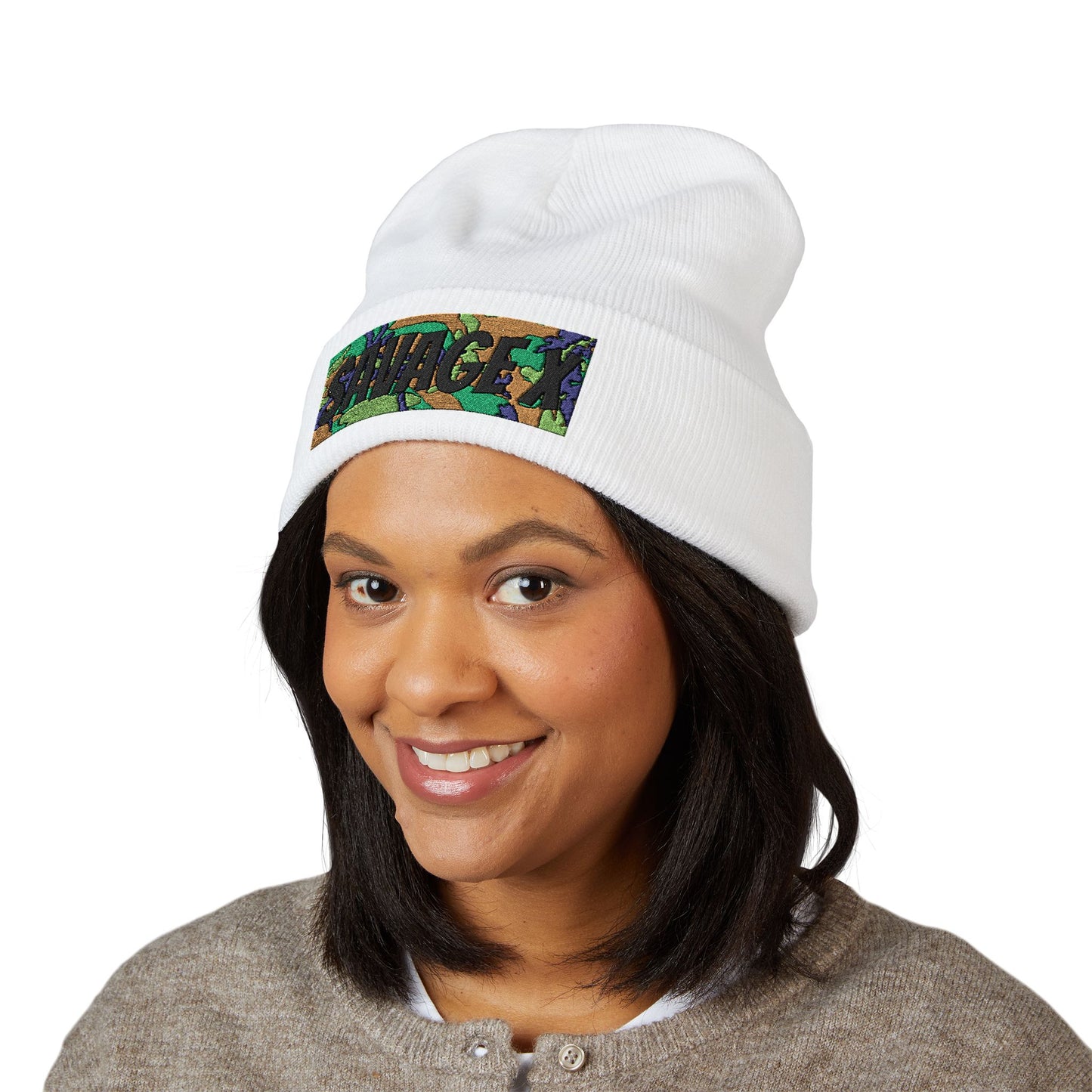 Savage X Classic Cuffed Beanie (Embroidery)