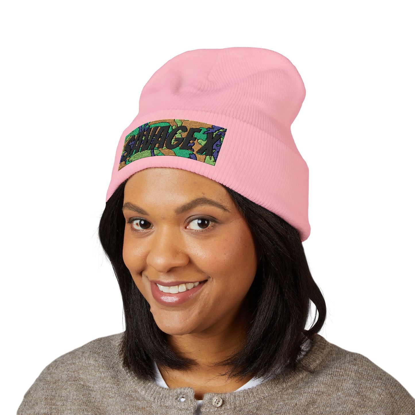 Savage X Classic Cuffed Beanie (Embroidery)