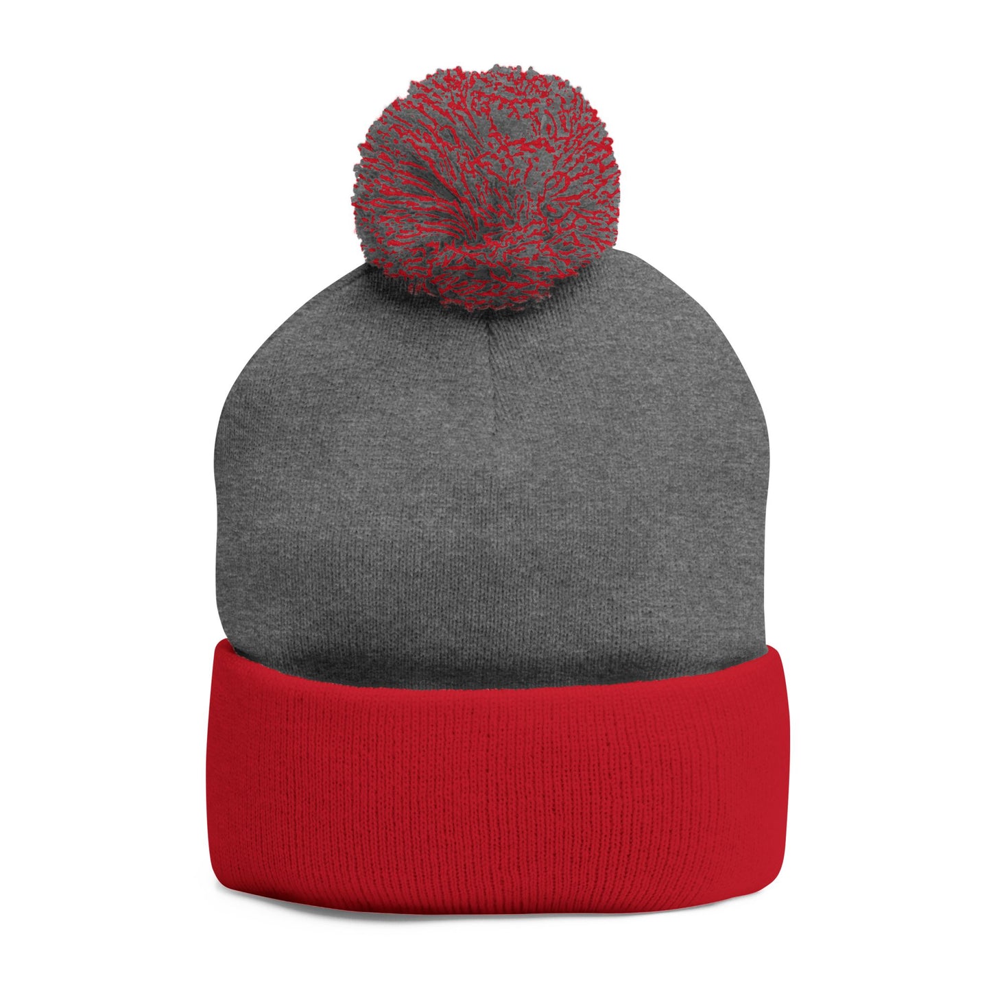 Agape Love Pom-Pom Knit Cap