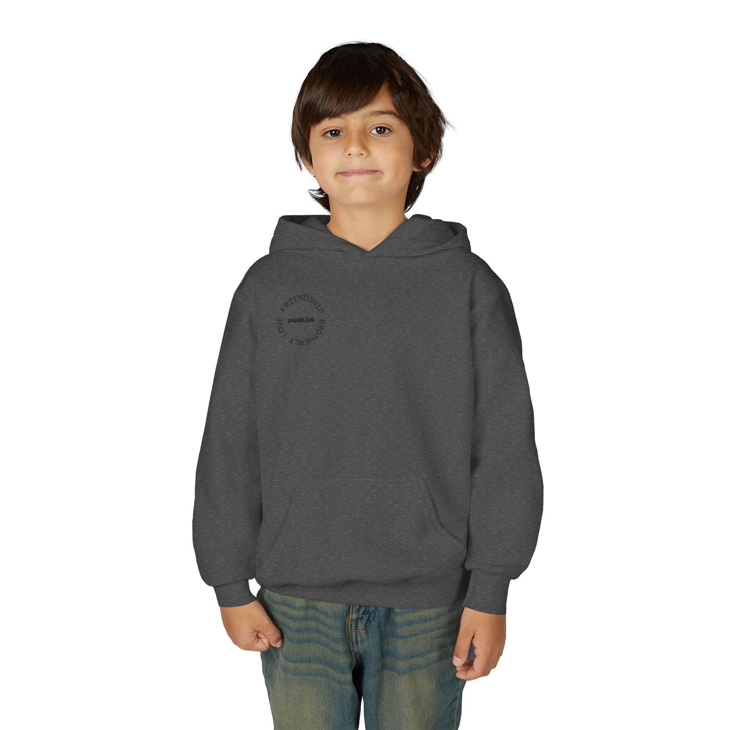 Relax Philia  Youth Heavy Blend Hooded Sweatshirt