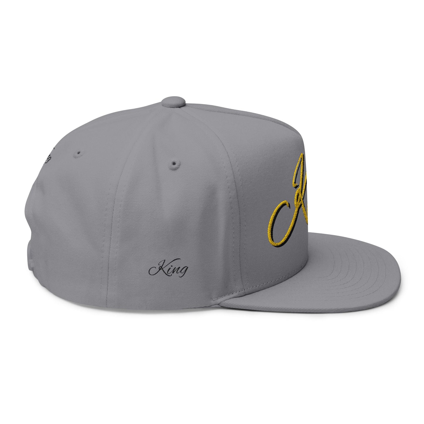 King Flat Bill Cap