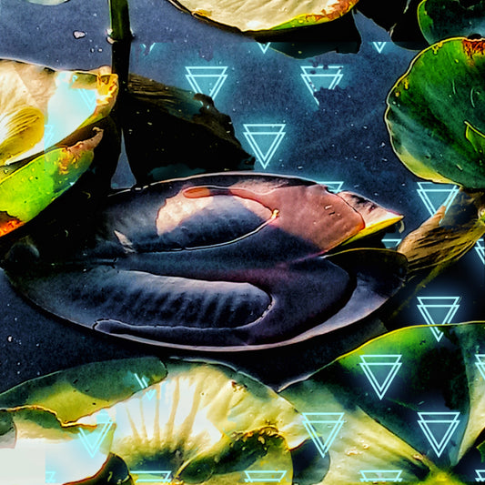 LOTUS 2 SEIRES WALL ART WITH  FRAME 11X14