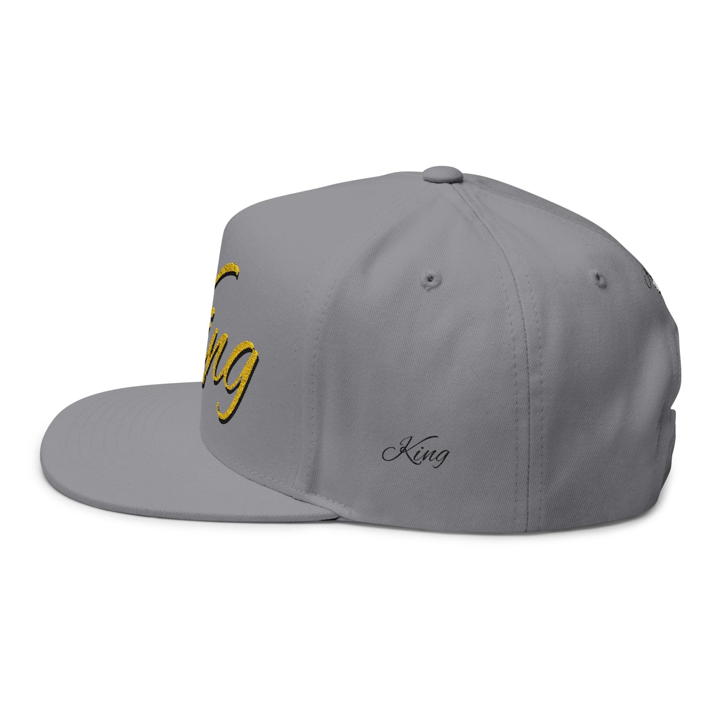 King Flat Bill Cap