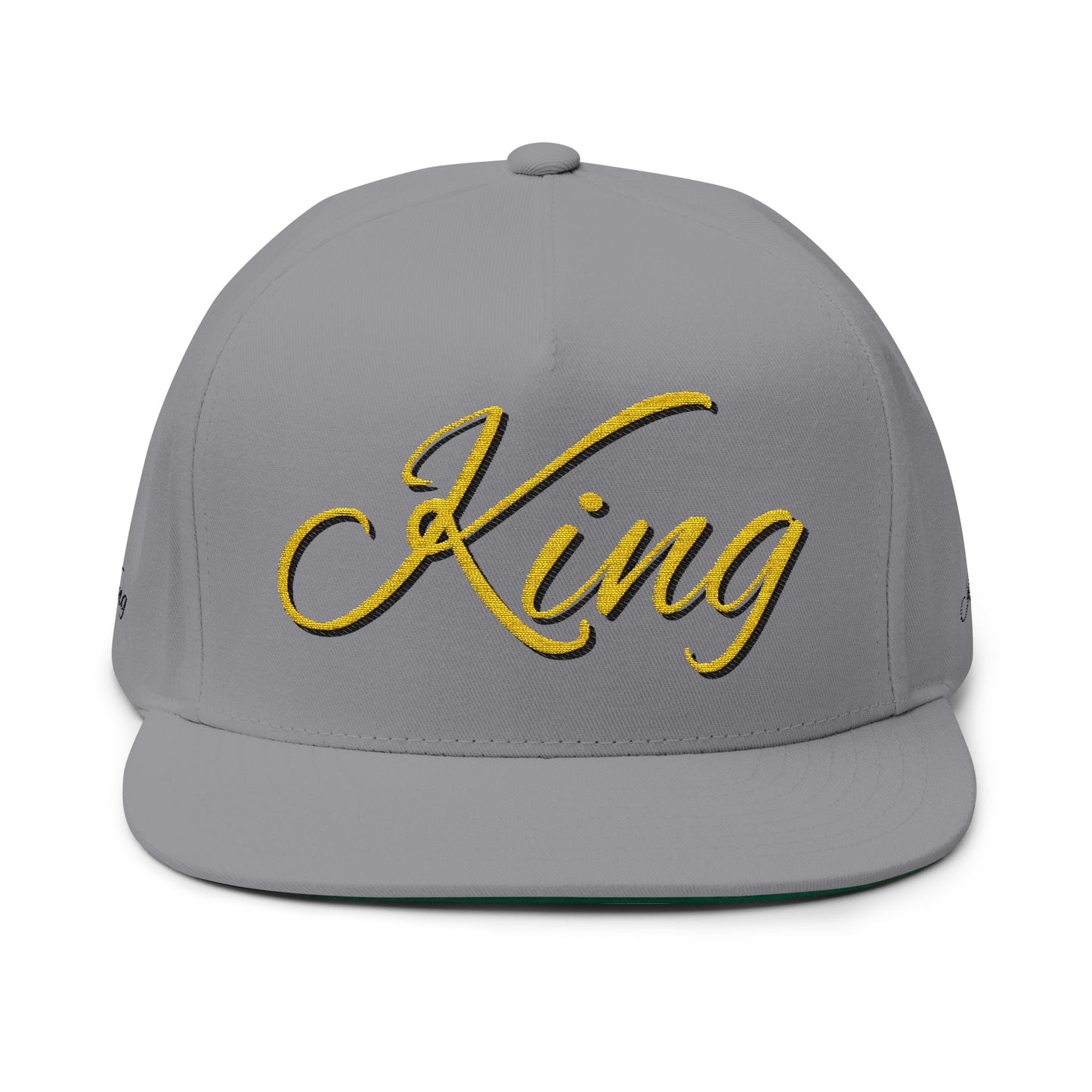 King Flat Bill Cap