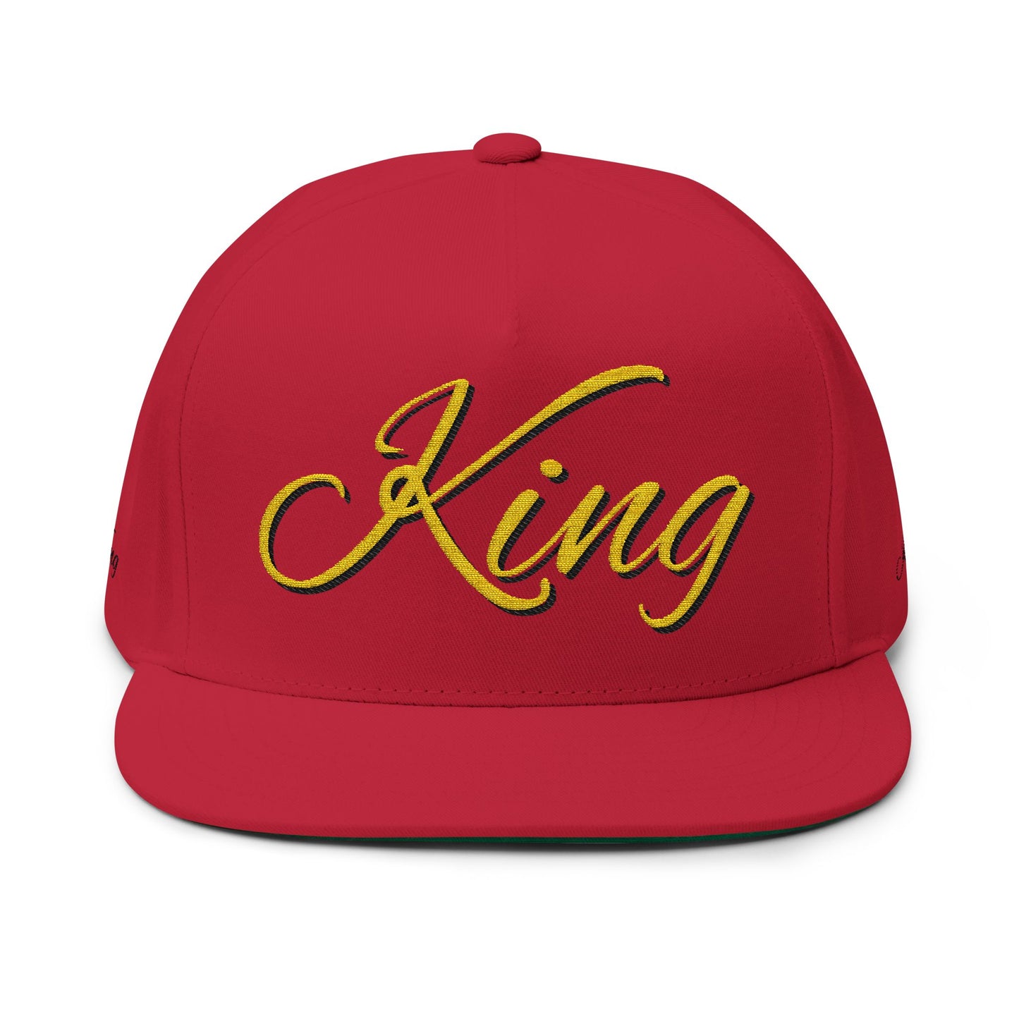 King Flat Bill Cap
