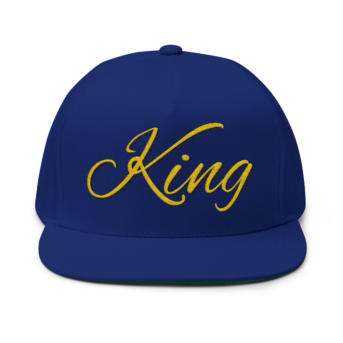 King Flat Bill Cap