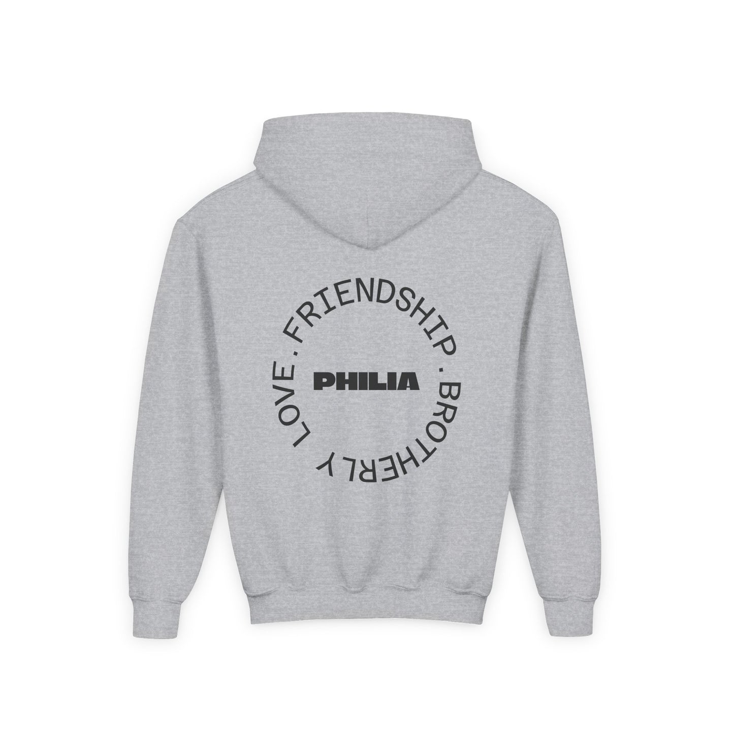 Relax Philia  Youth Heavy Blend Hooded Sweatshirt