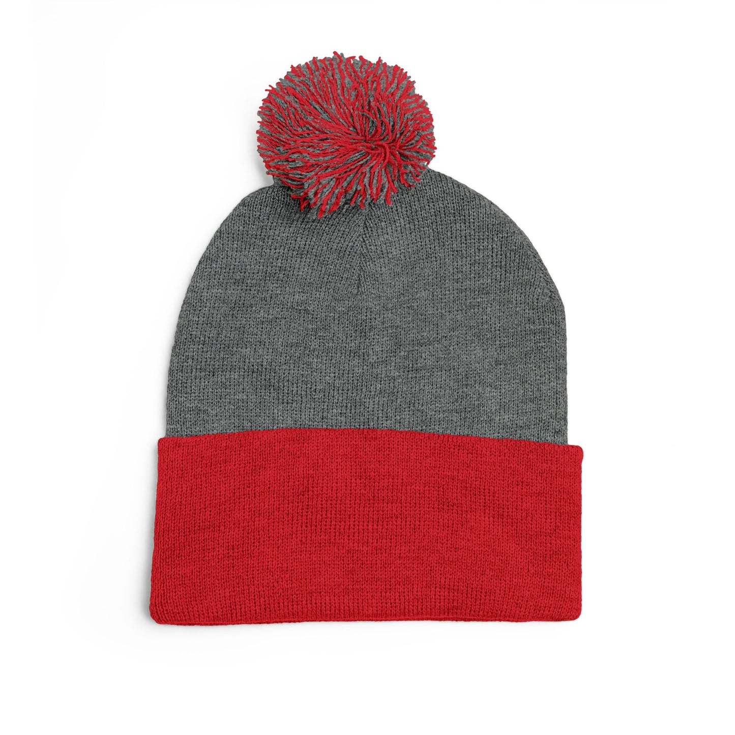 Agape Love Pom-Pom Knit Cap
