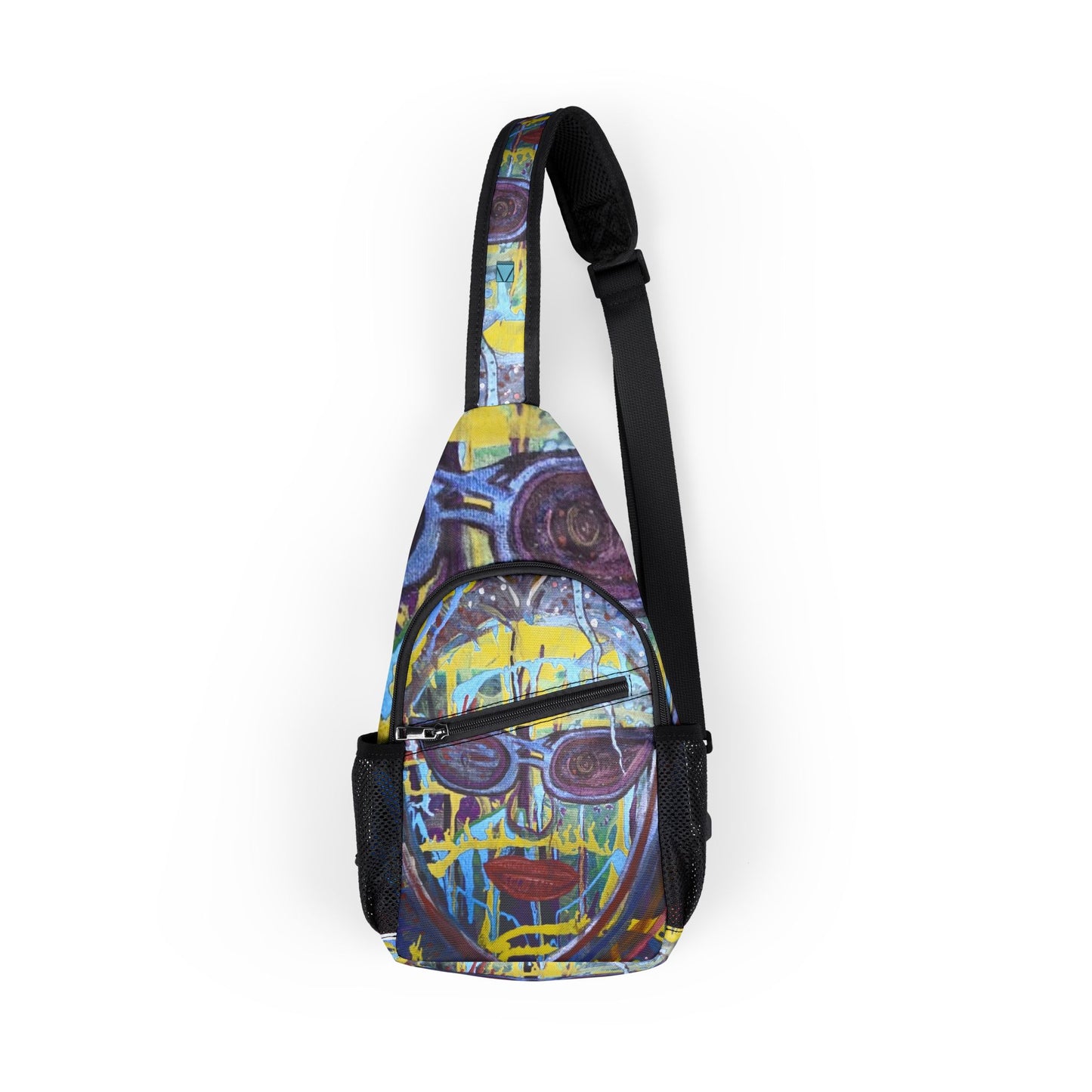 peacock lady Chest Bag